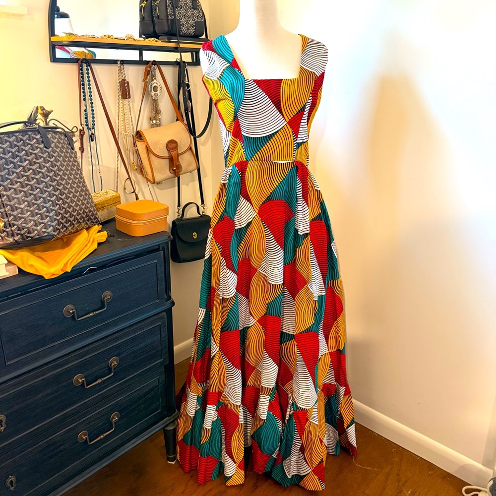 Sika by Anthropologie Geometric Chioma Dress